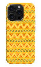 Tribal Pattern iPhone 16 Pro Hard Case Back Cover by Casekaro