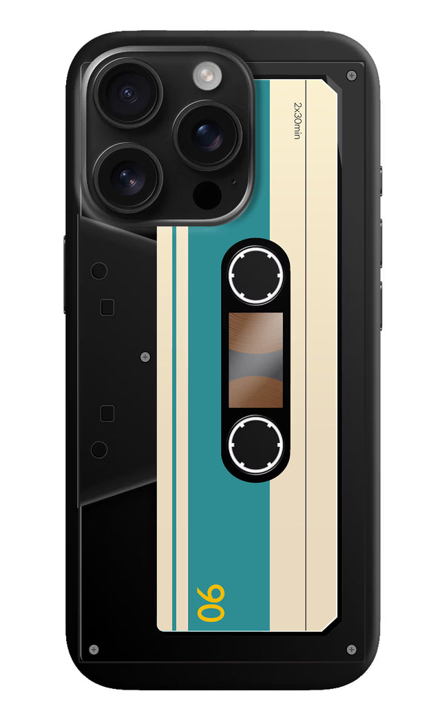 Cassette iPhone 16 Pro Hard Case Back Cover by Casekaro