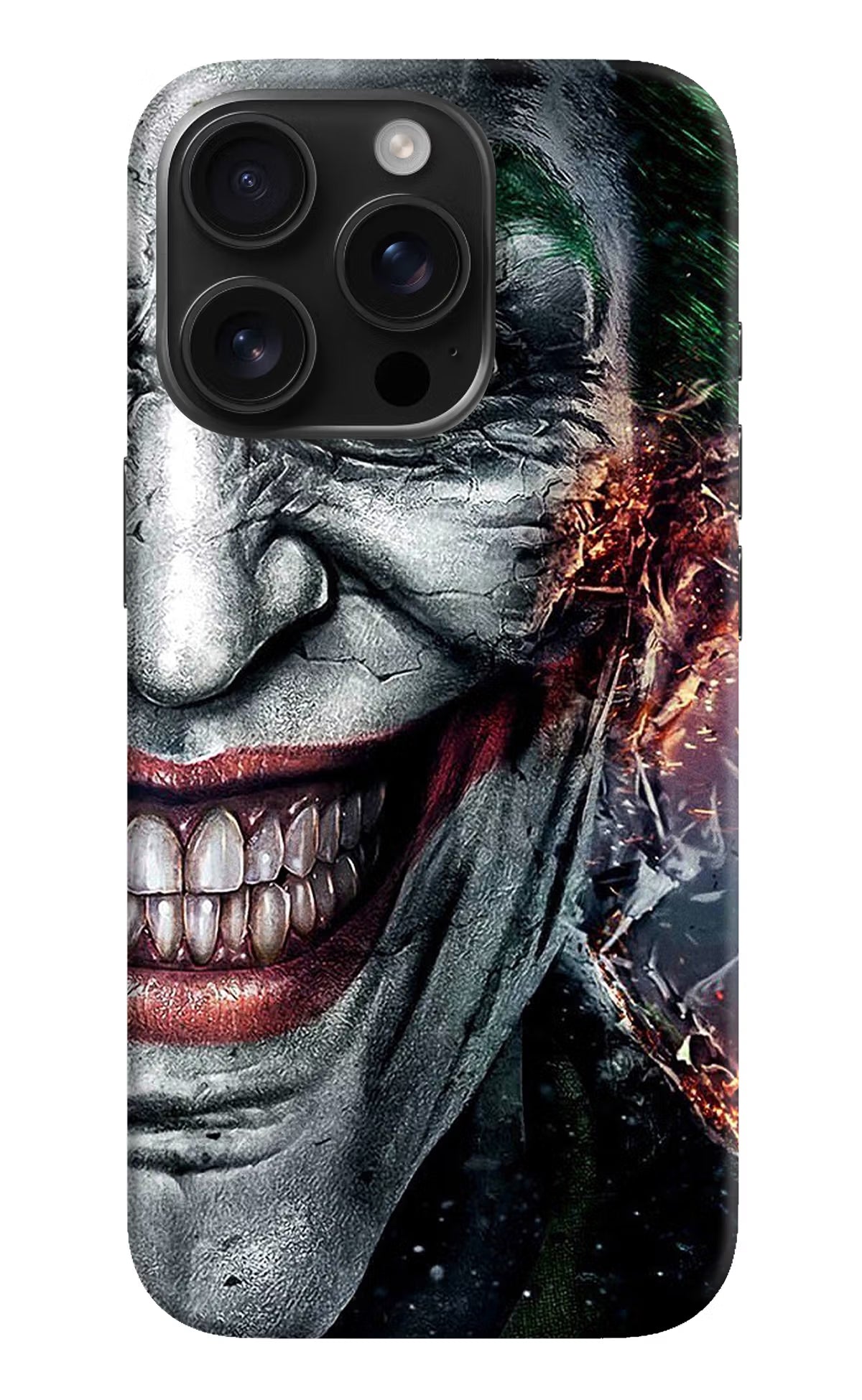 Joker Cam iPhone 16 Pro Hard Case Back Cover by Casekaro
