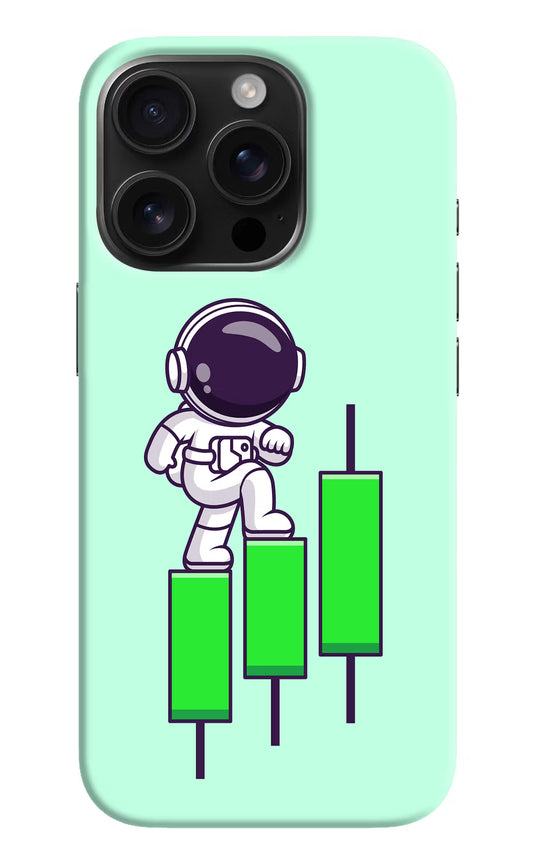 Astronaut Trader iPhone 16 Pro Hard Case Back Cover by Casekaro