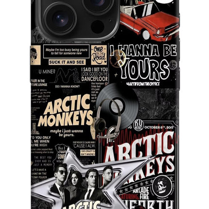 Arctic Monkeys iPhone 16 Pro Hard Case Back Cover by Casekaro