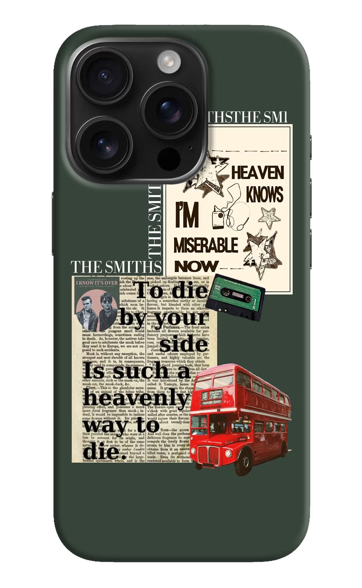 The Smiths iPhone 16 Pro Hard Case Back Cover by Casekaro