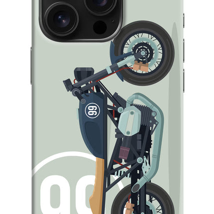 Classic Cafe Racer 99 iPhone 16 Pro Hard Case Back Cover by Casekaro
