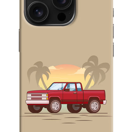 Desert Classic Drive iPhone 16 Pro Hard Case Back Cover by Casekaro