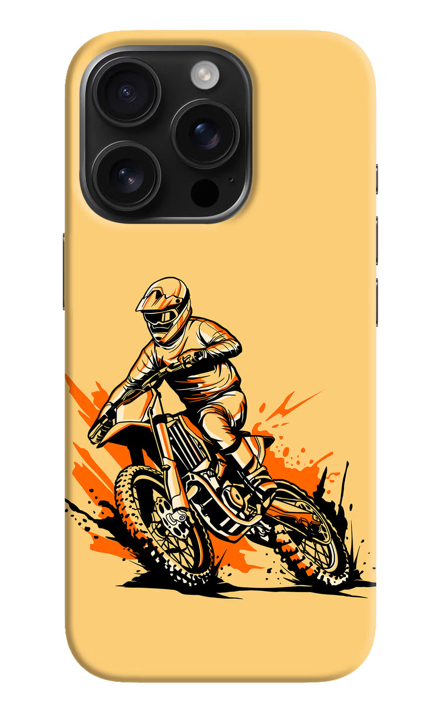 Off-Road Fury iPhone 16 Pro Back Cover, Hard case