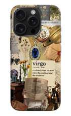 Virgo Zodiac iPhone 16 Pro Hard Case Back Cover by Casekaro