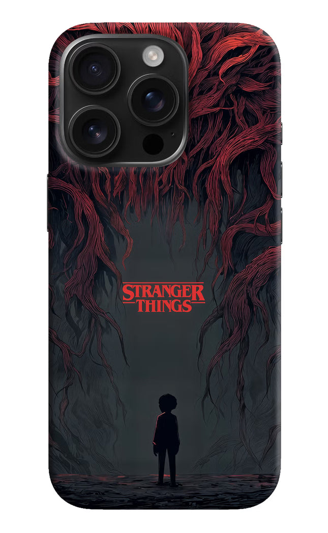 Ordinary Things Dark Side iPhone 16 Pro Hard Case Back Cover by Casekaro