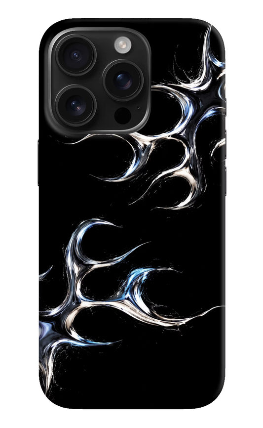 Chrome Tribal iPhone 16 Pro Hard Case Back Cover by Casekaro