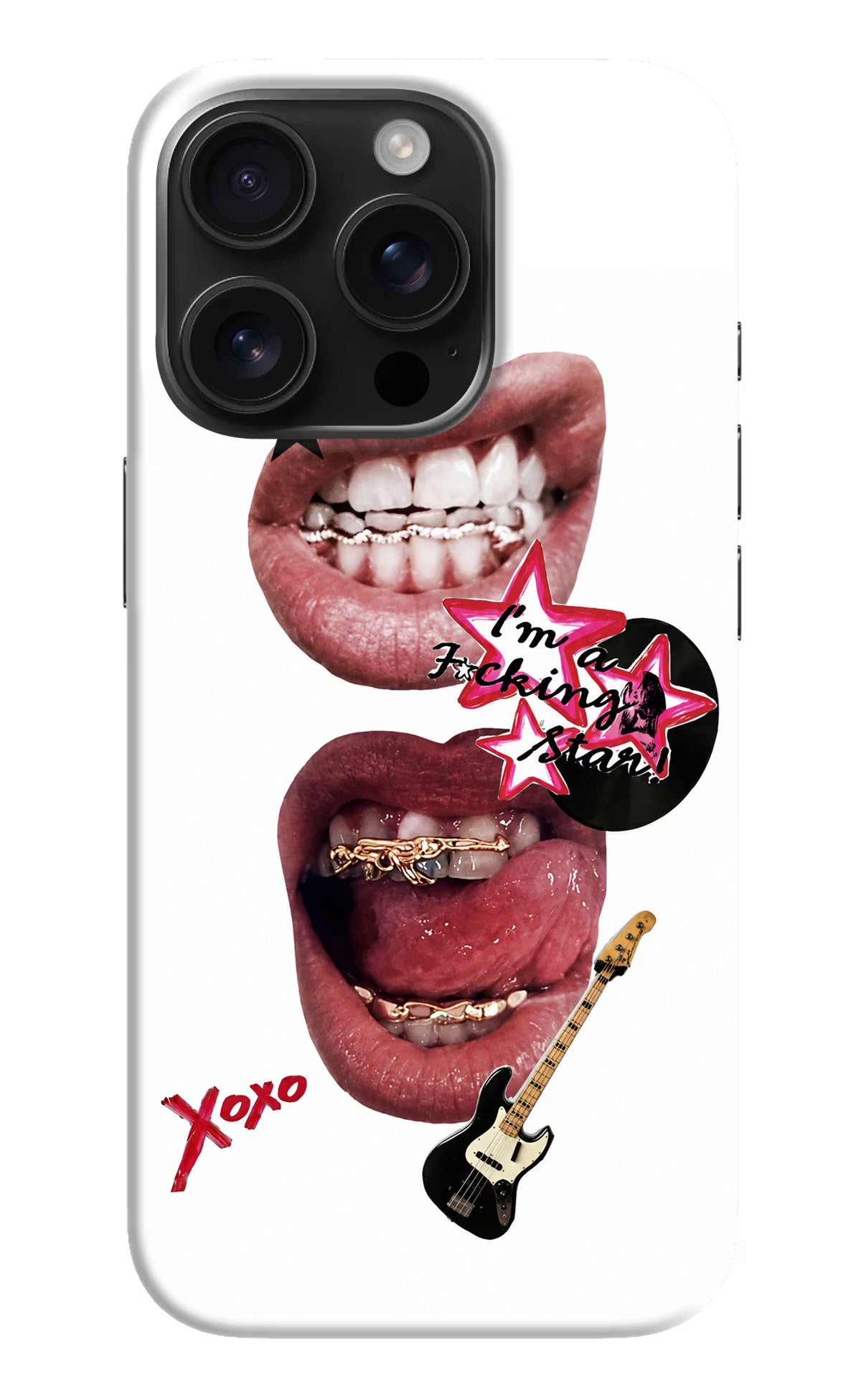 Rockstar iPhone 16 Pro Back Cover