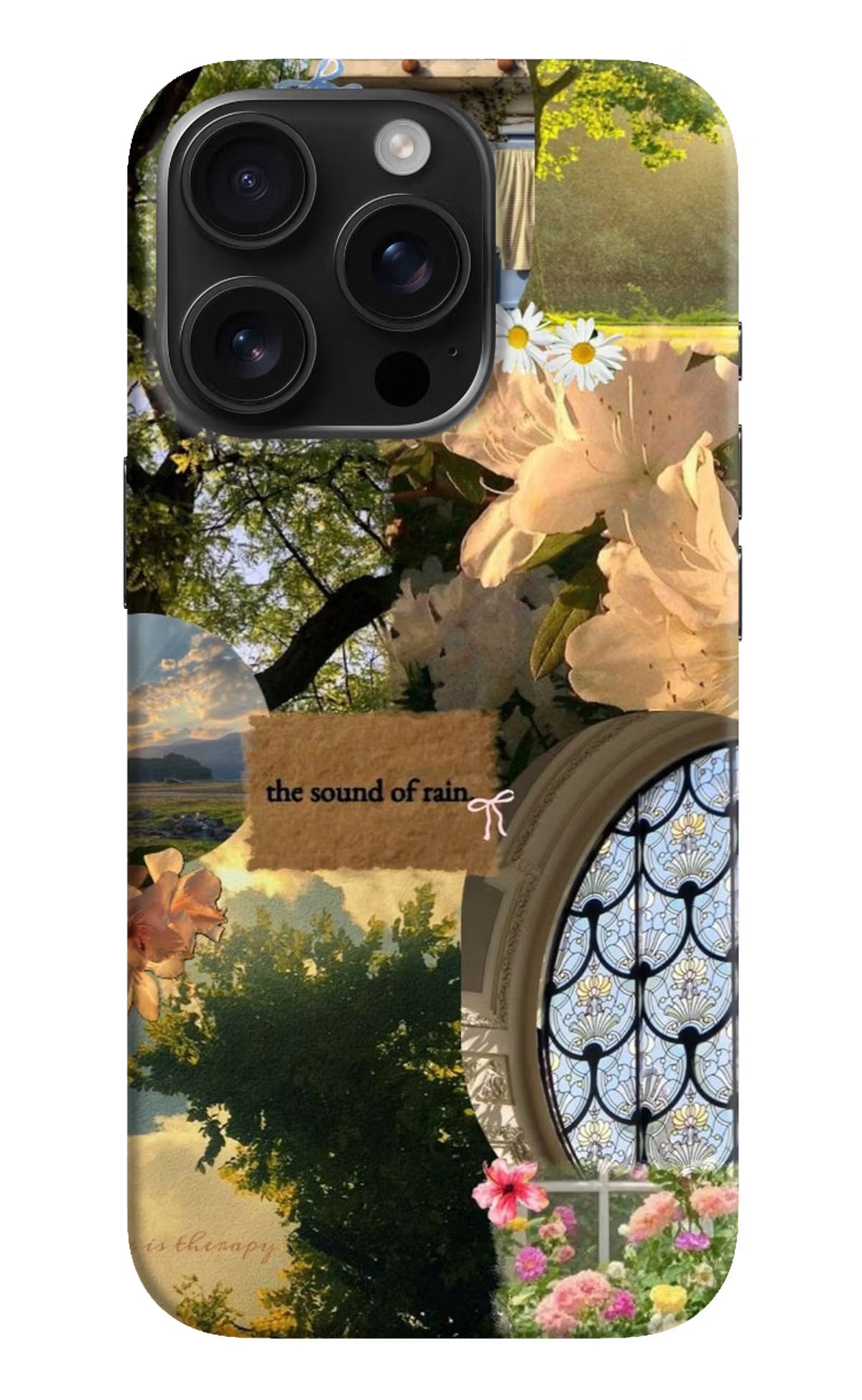 Rain iPhone 16 Pro Back Cover