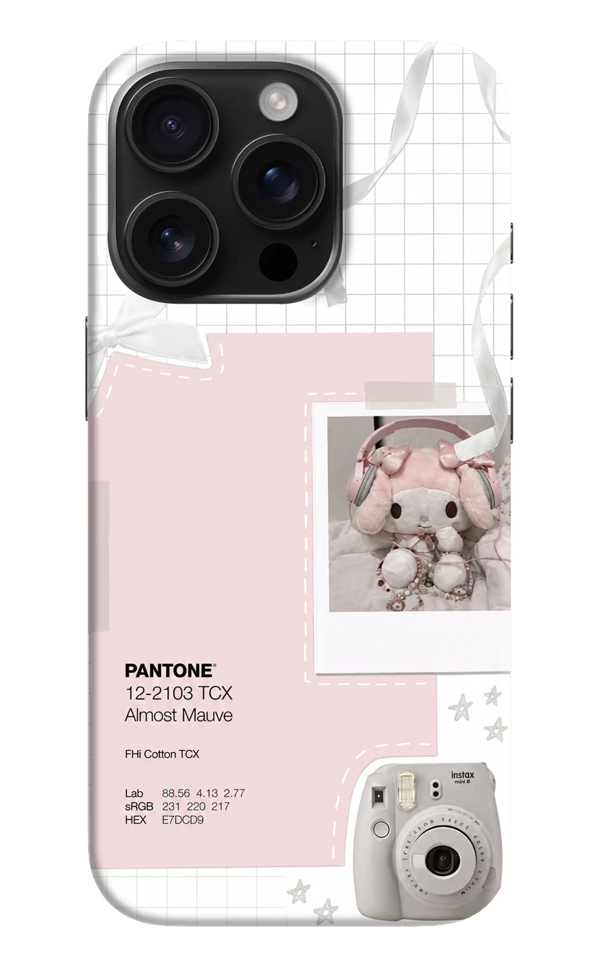 Pantone Asthetic iPhone 16 Pro Back Cover
