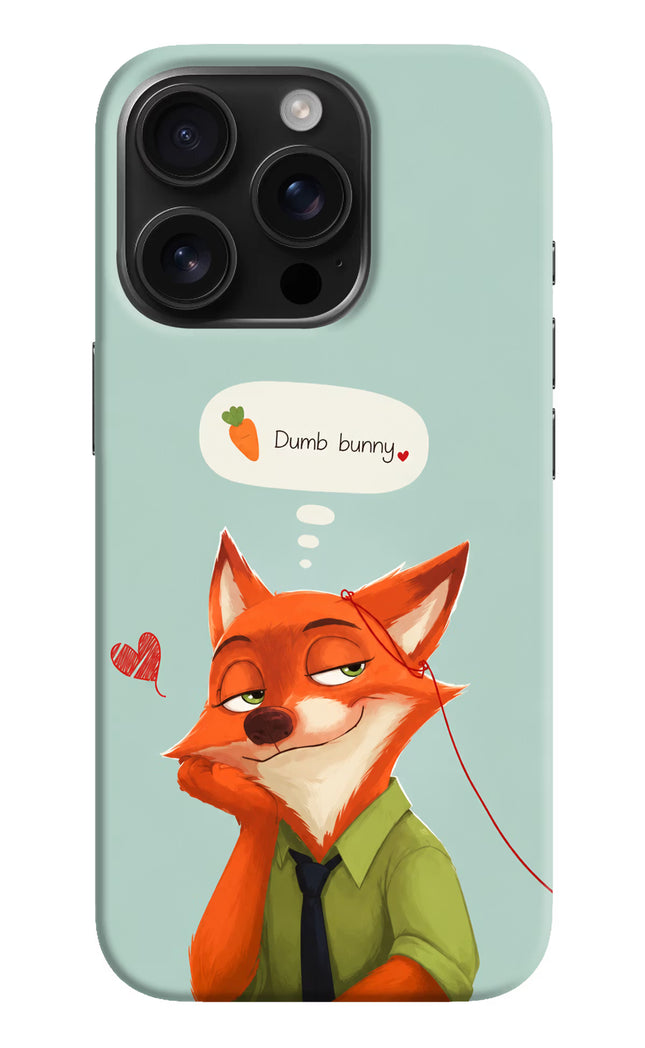 Nick Charm iPhone 16 Pro Hard Case Back Cover by Casekaro