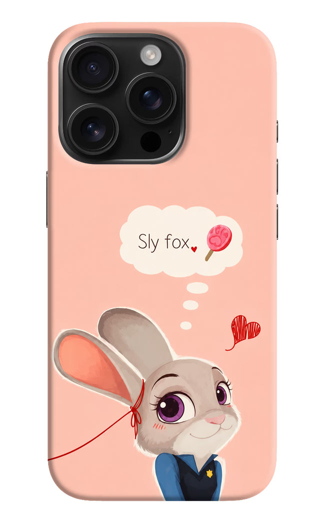 Judy Charm iPhone 16 Pro Hard Case Back Cover by Casekaro