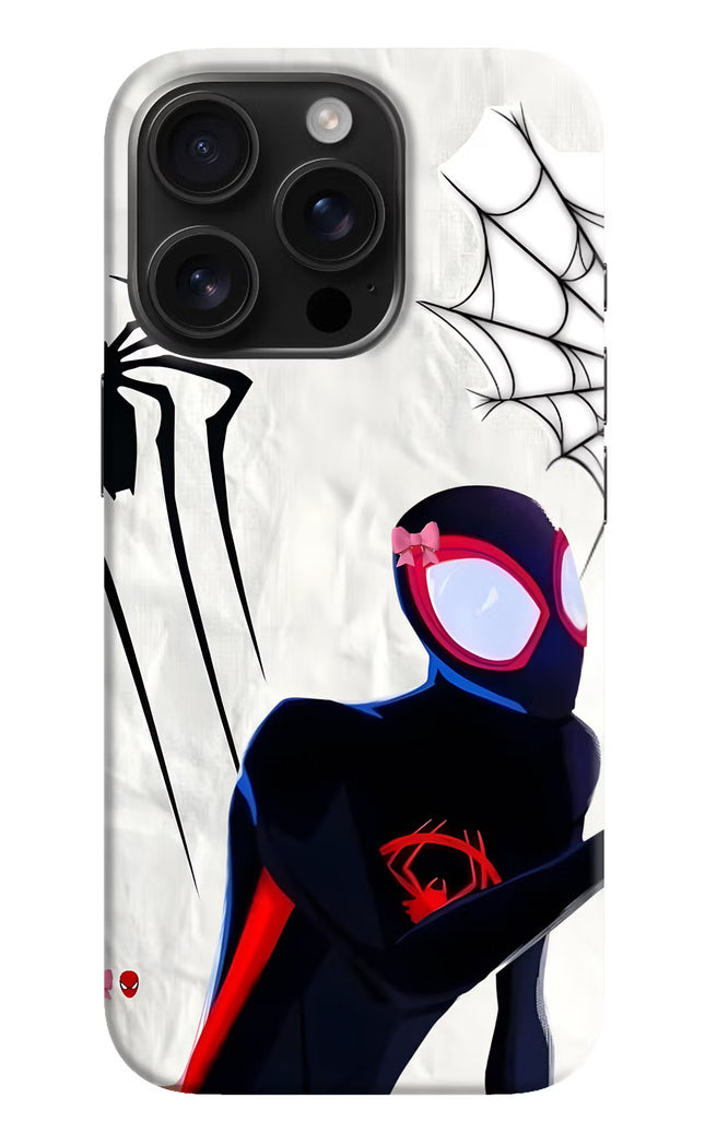Miles Verse iPhone 16 Pro Hard Case Back Cover by Casekaro