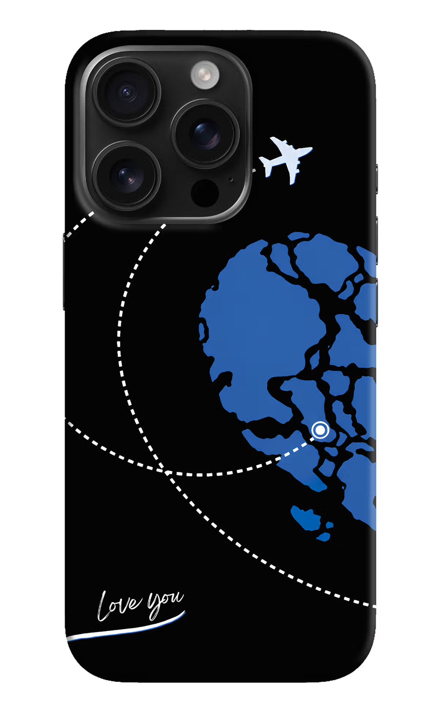 Love Orbit iPhone 16 Pro Back Cover, Hard case