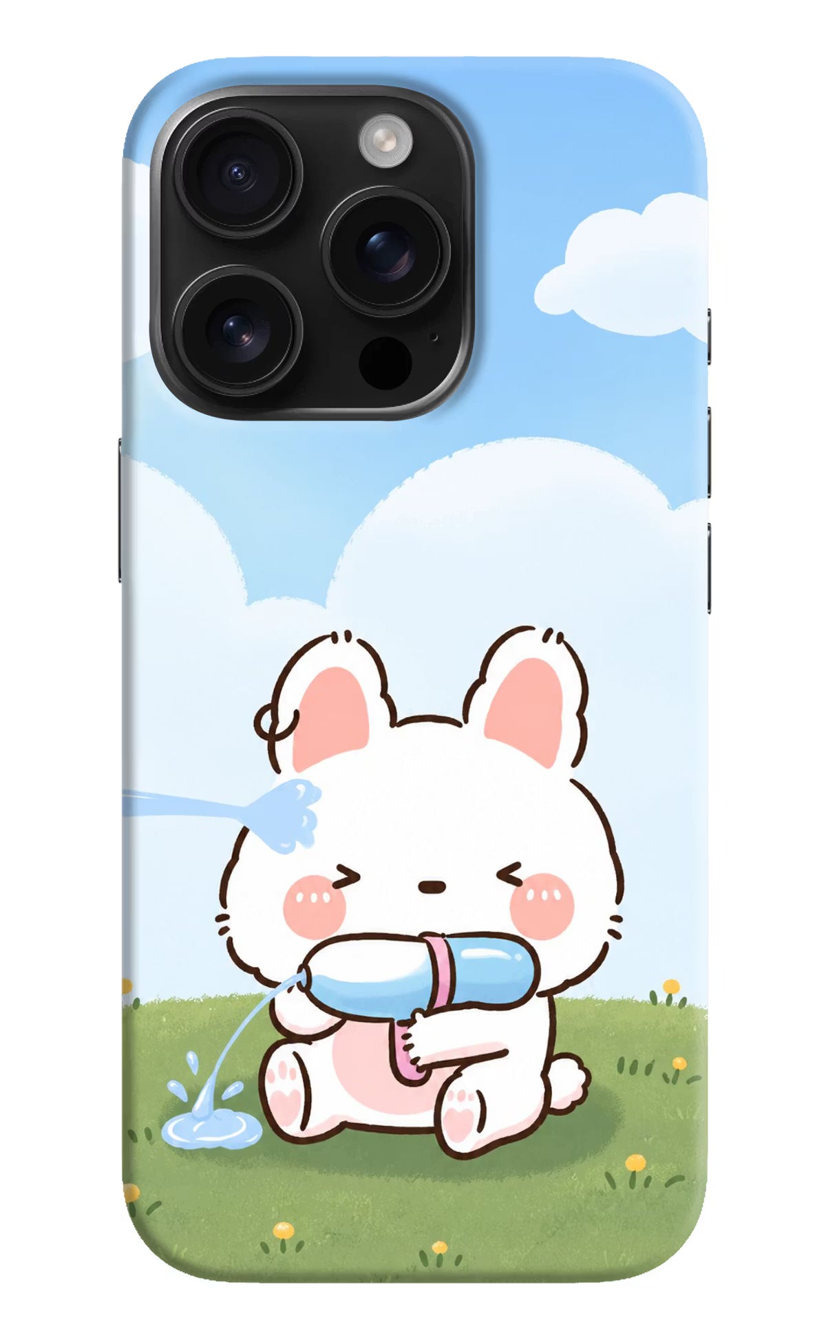 Bunny Treat iPhone 16 Pro Back Cover