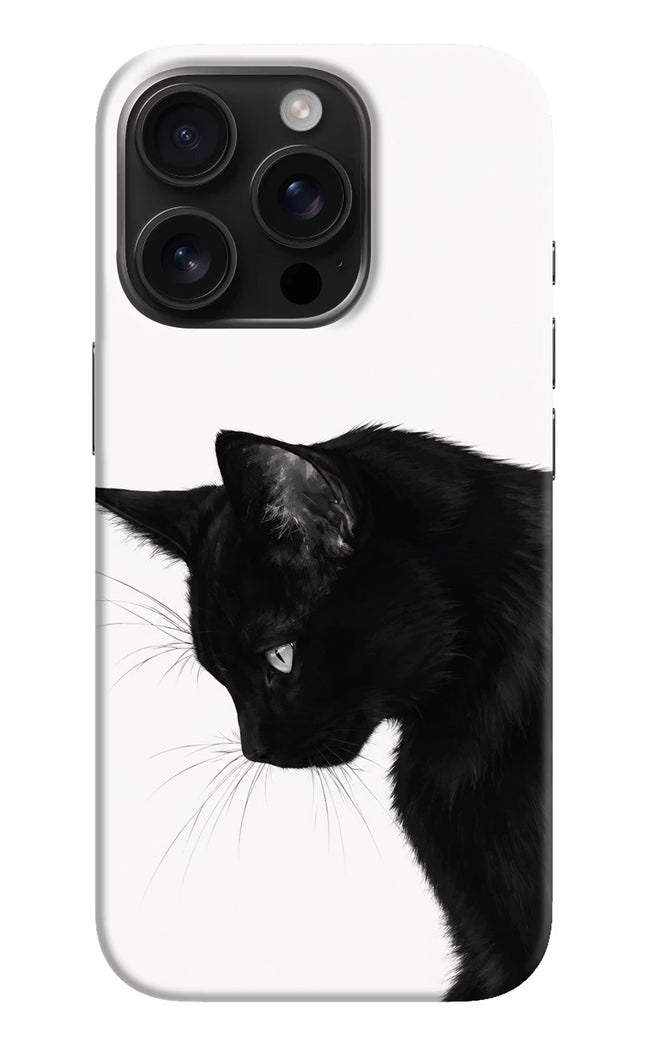 Shadow Gaze iPhone 16 Pro Hard Case Back Cover by Casekaro