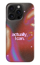 Pink Aura iPhone 16 Pro Hard Case Back Cover by Casekaro