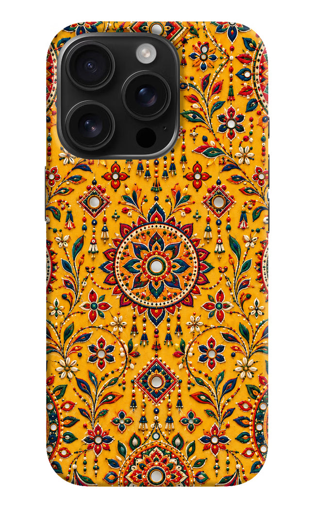 Sunlit Aura iPhone 16 Pro Hard Case Back Cover by Casekaro