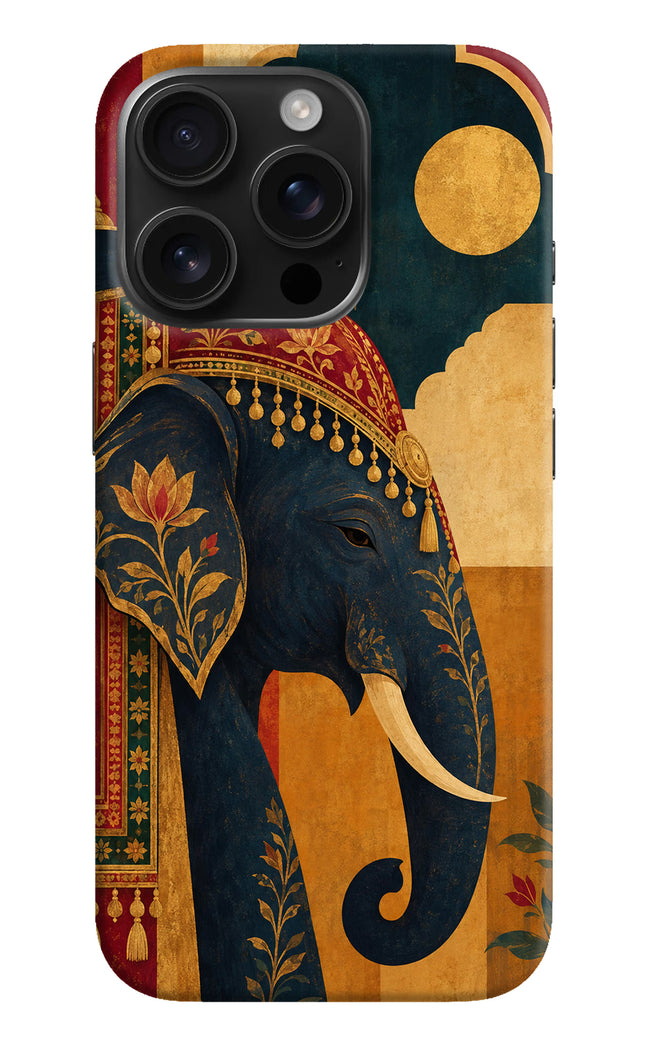 Royal Elephant iPhone 16 Pro Back Cover