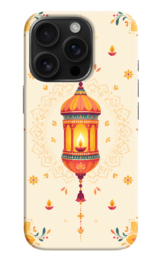 Golden Lantern iPhone 16 Pro Back Cover