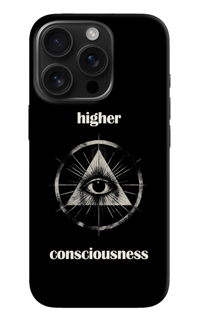 Illuminati Eye iPhone 16 Pro Hard Case Back Cover by Casekaro