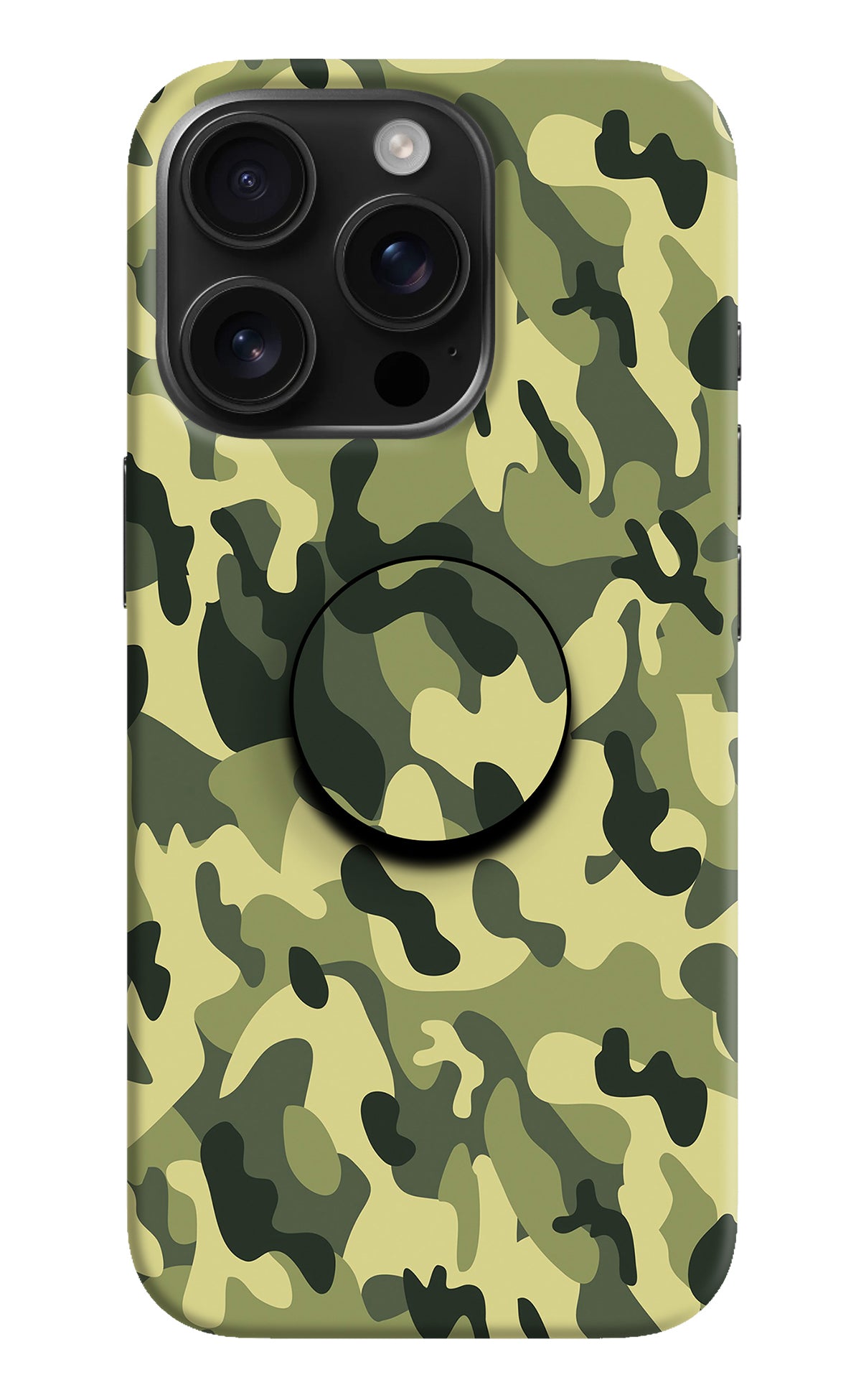 Camouflage iPhone 16 Pro Pop Case