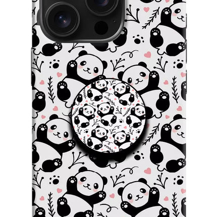 Cute Panda iPhone 16 Pro Pop Case by Casekaro