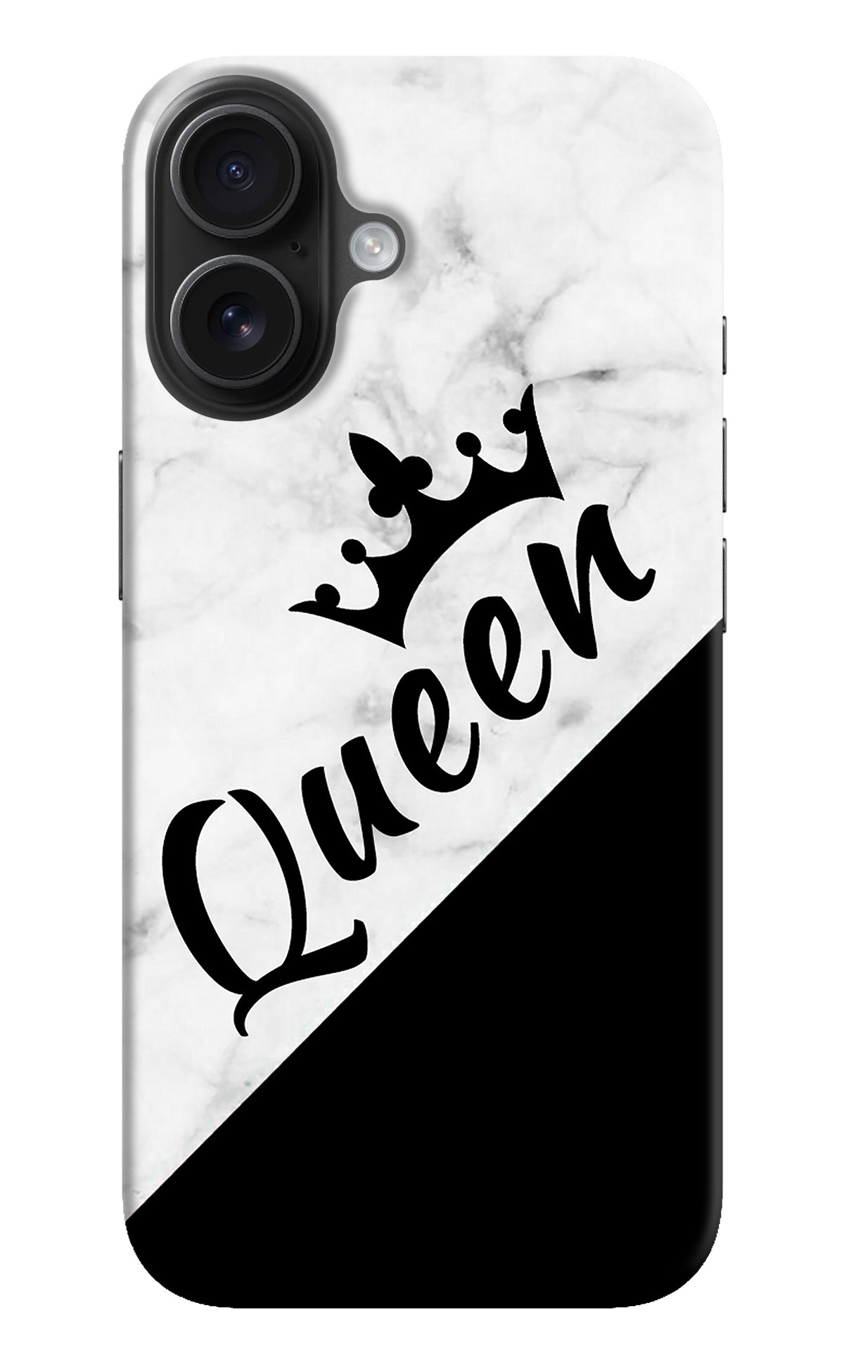 Queen iPhone 16 Plus Back Cover