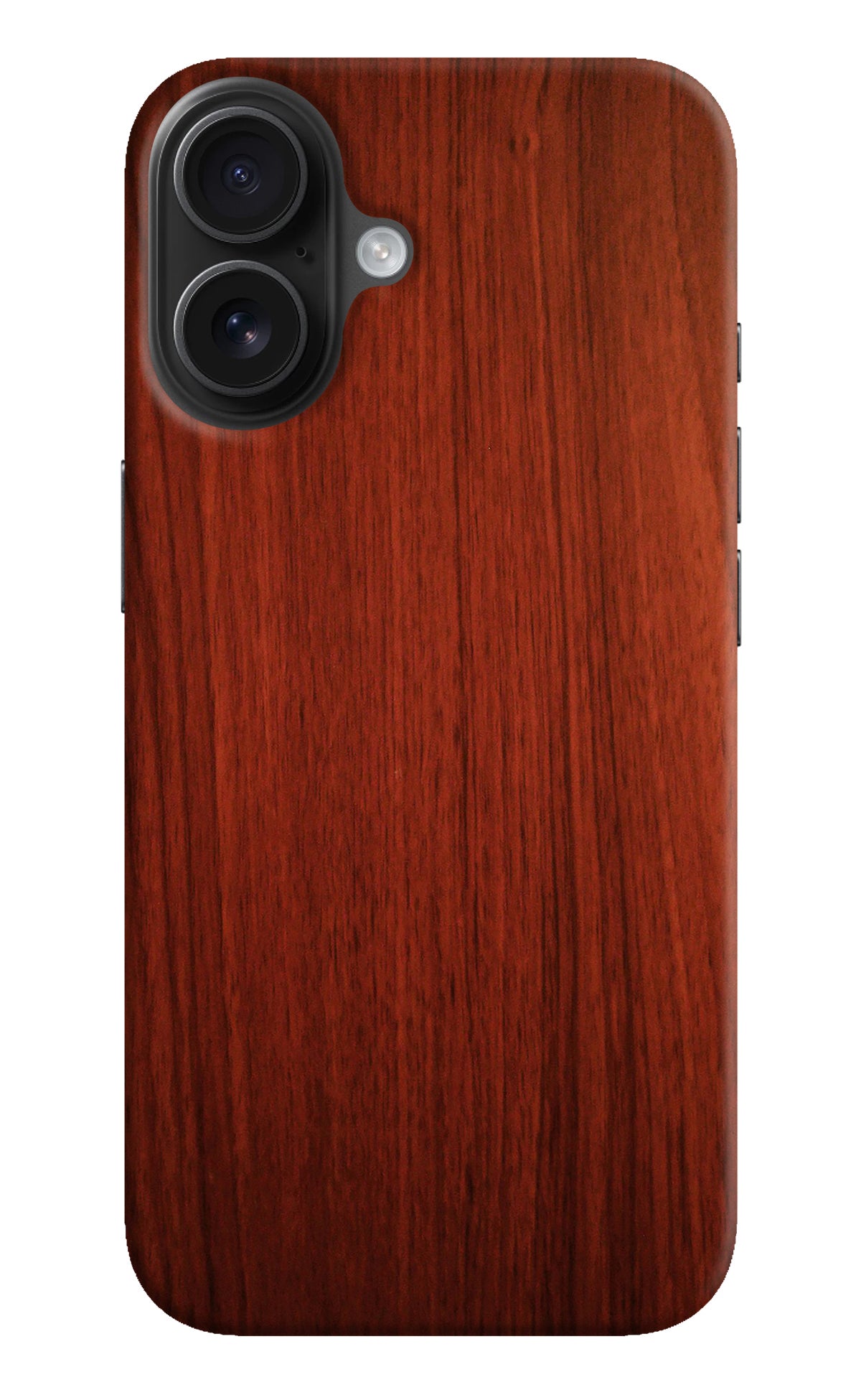 Wooden Plain Pattern iPhone 16 Plus Back Cover