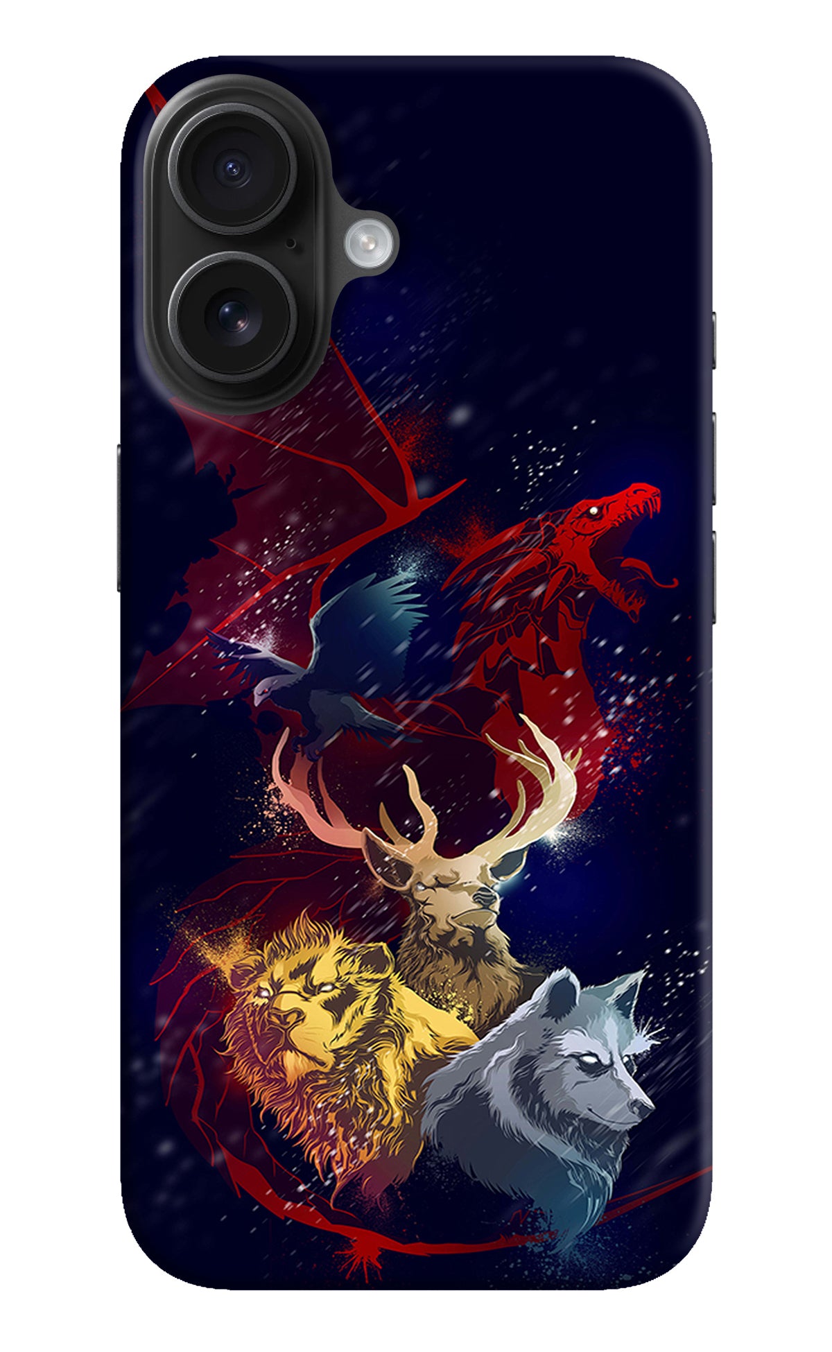 Game Of Thrones iPhone 16 Plus Back Cover