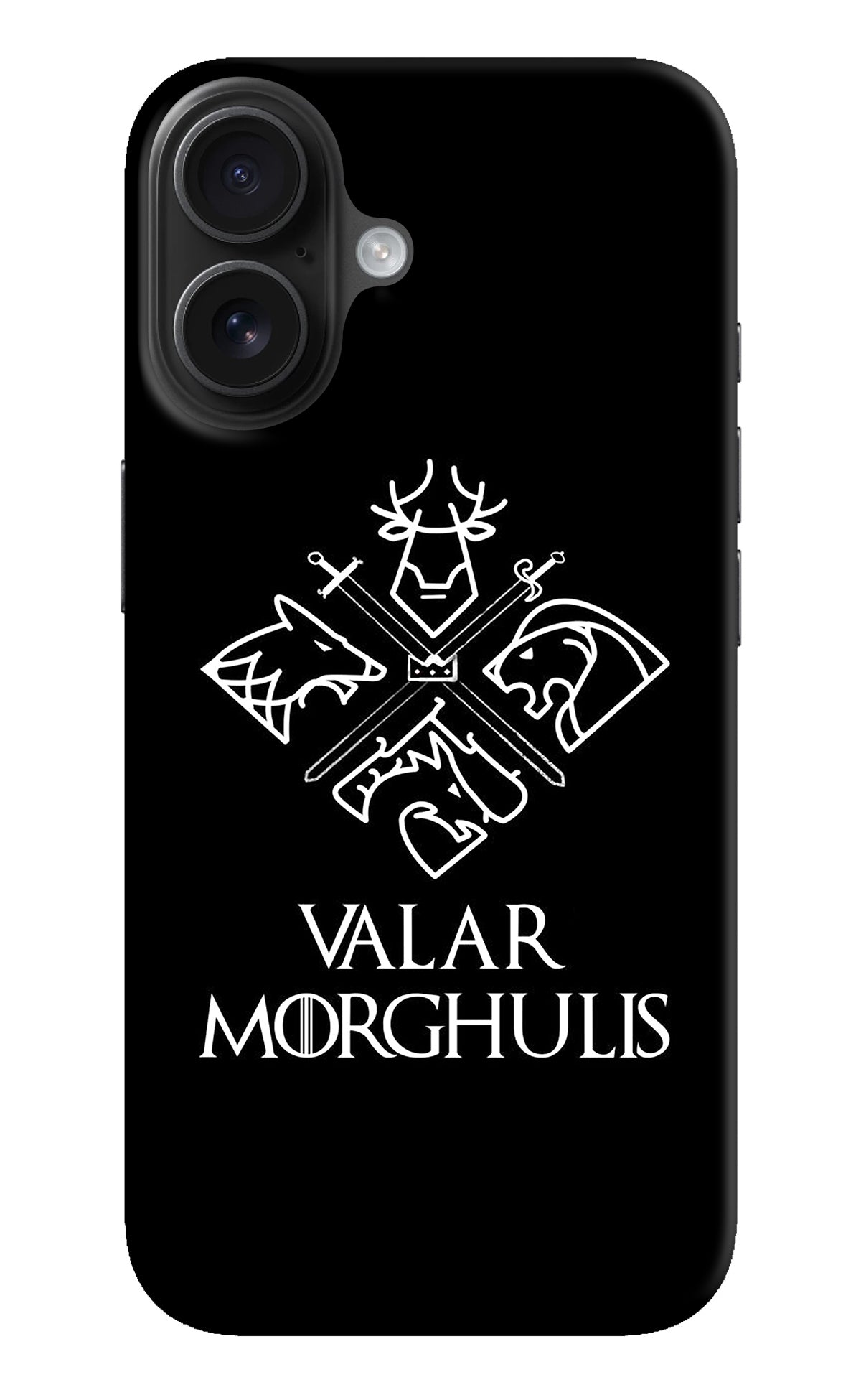 Valar Morghulis | Game Of Thrones iPhone 16 Plus Back Cover