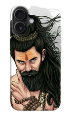 Mahadev iPhone 16 Plus Hard Case Back Cover by Casekaro