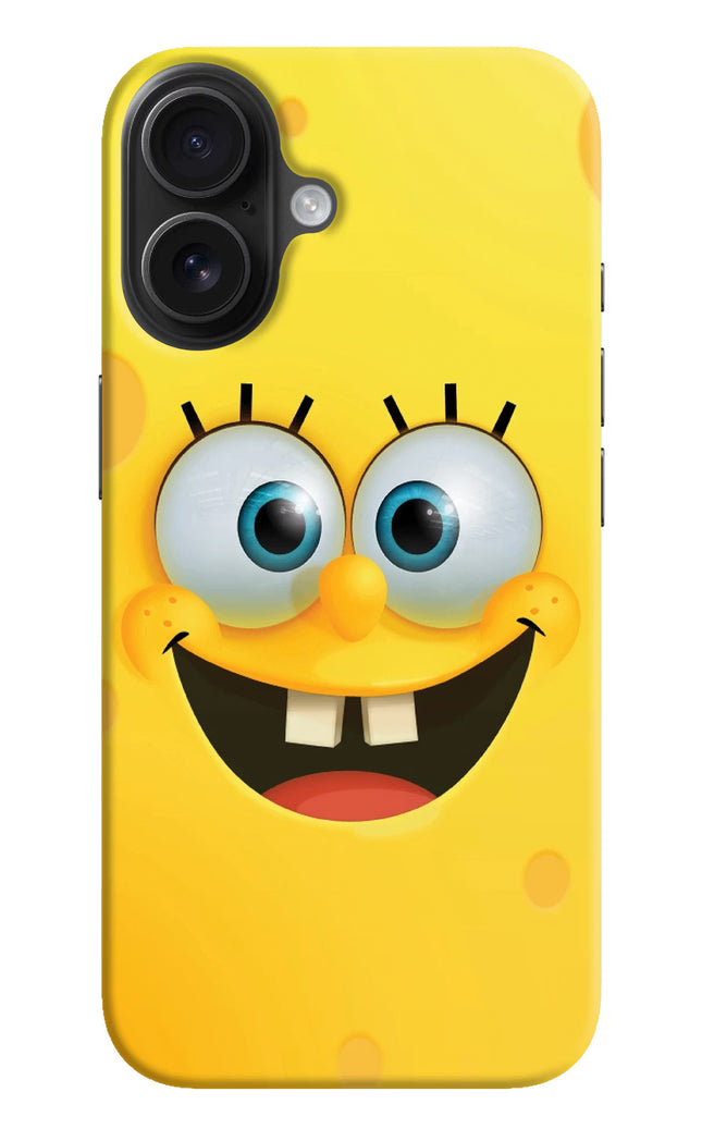 Sponge 1 iPhone 16 Plus Hard Case Back Cover by Casekaro