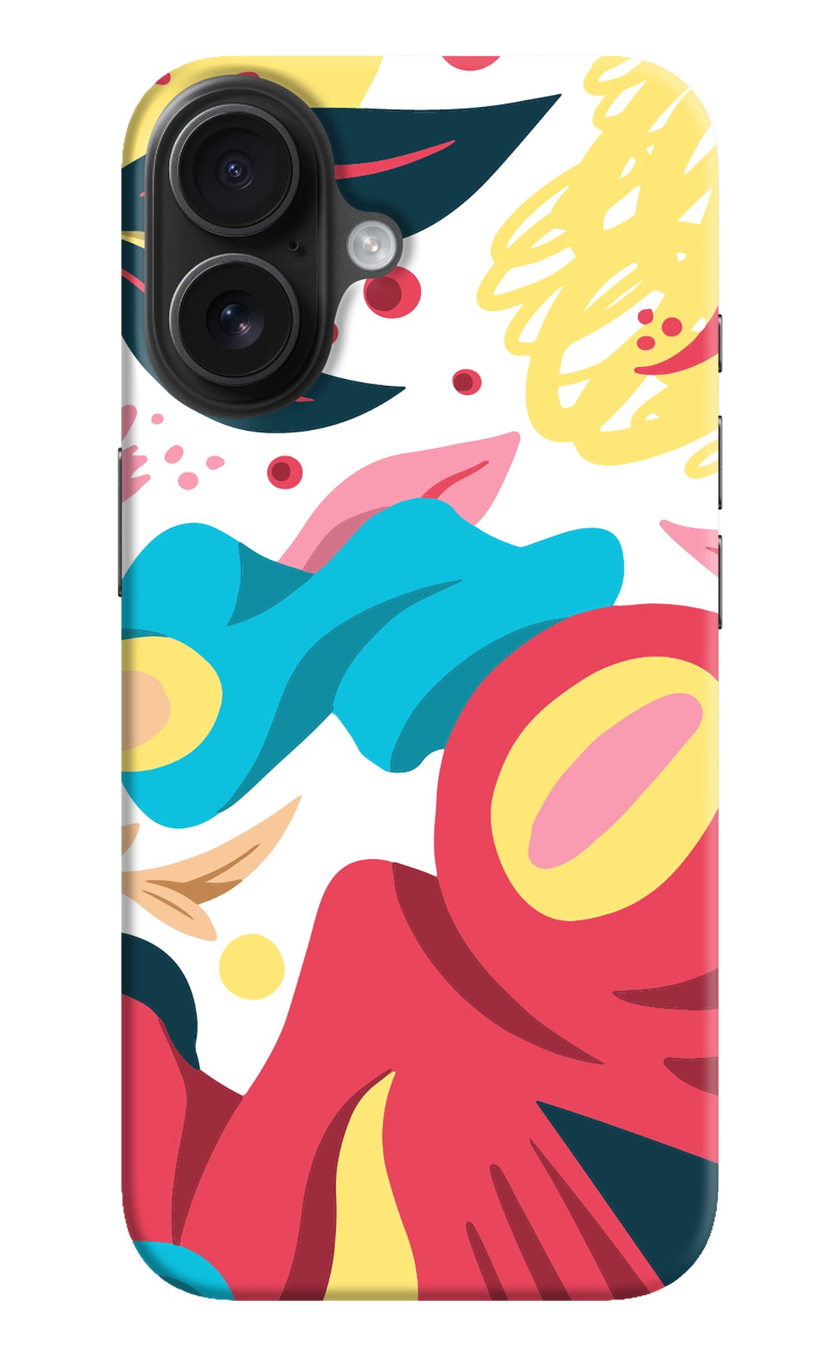 Trippy Art iPhone 16 Plus Back Cover