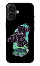 Black Panther iPhone 16 Plus Hard Case Back Cover by Casekaro