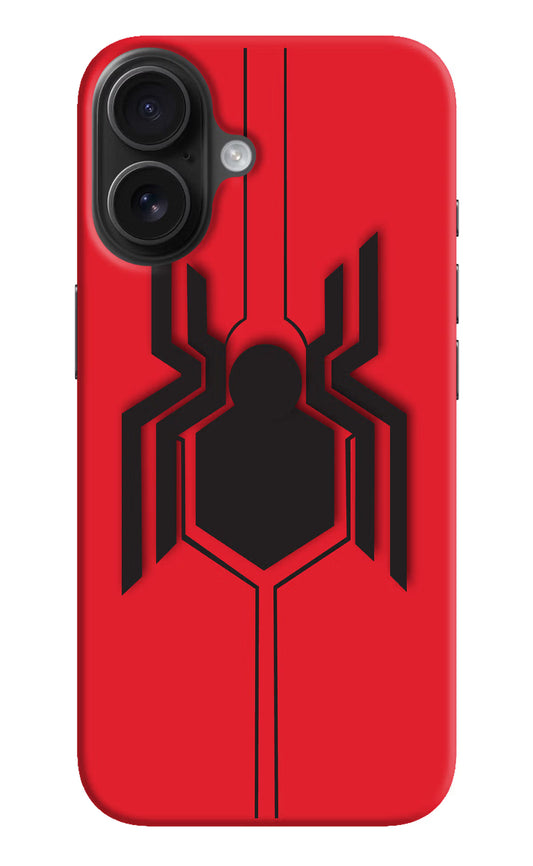 Spider iPhone 16 Plus Hard Case Back Cover by Casekaro