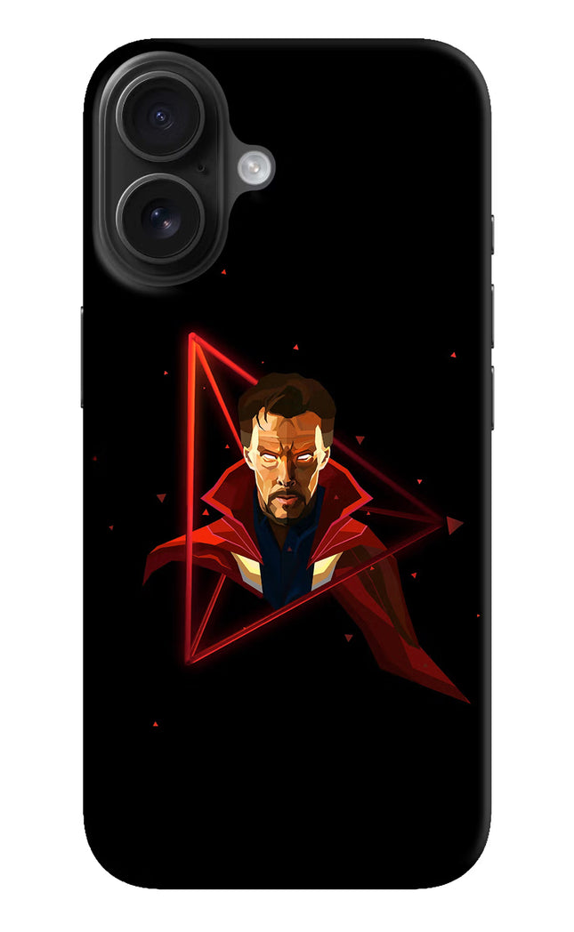 Doctor Ordinary iPhone 16 Plus Hard Case Back Cover by Casekaro