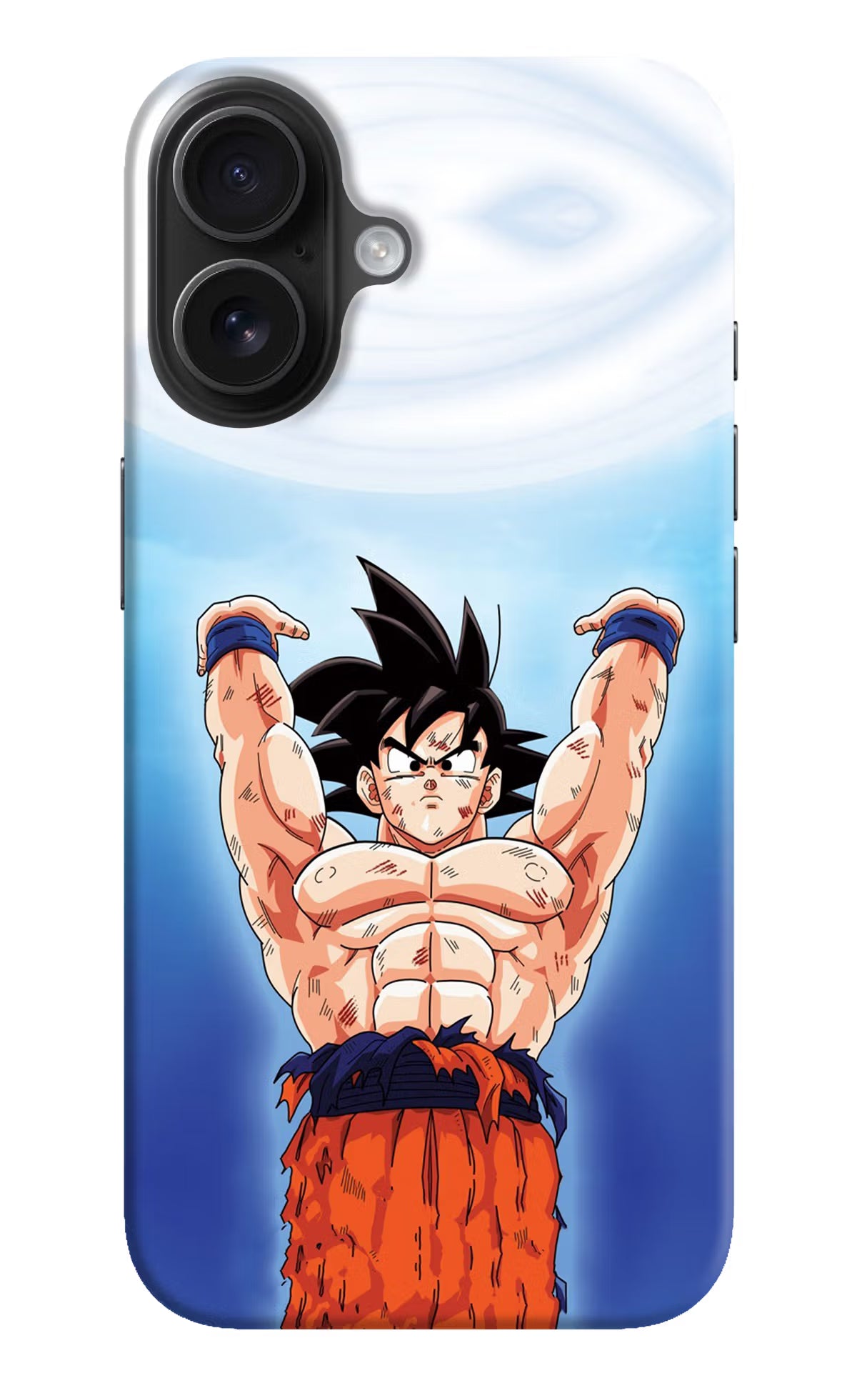 Goku Power iPhone 16 Plus Hard Case Back Cover by Casekaro