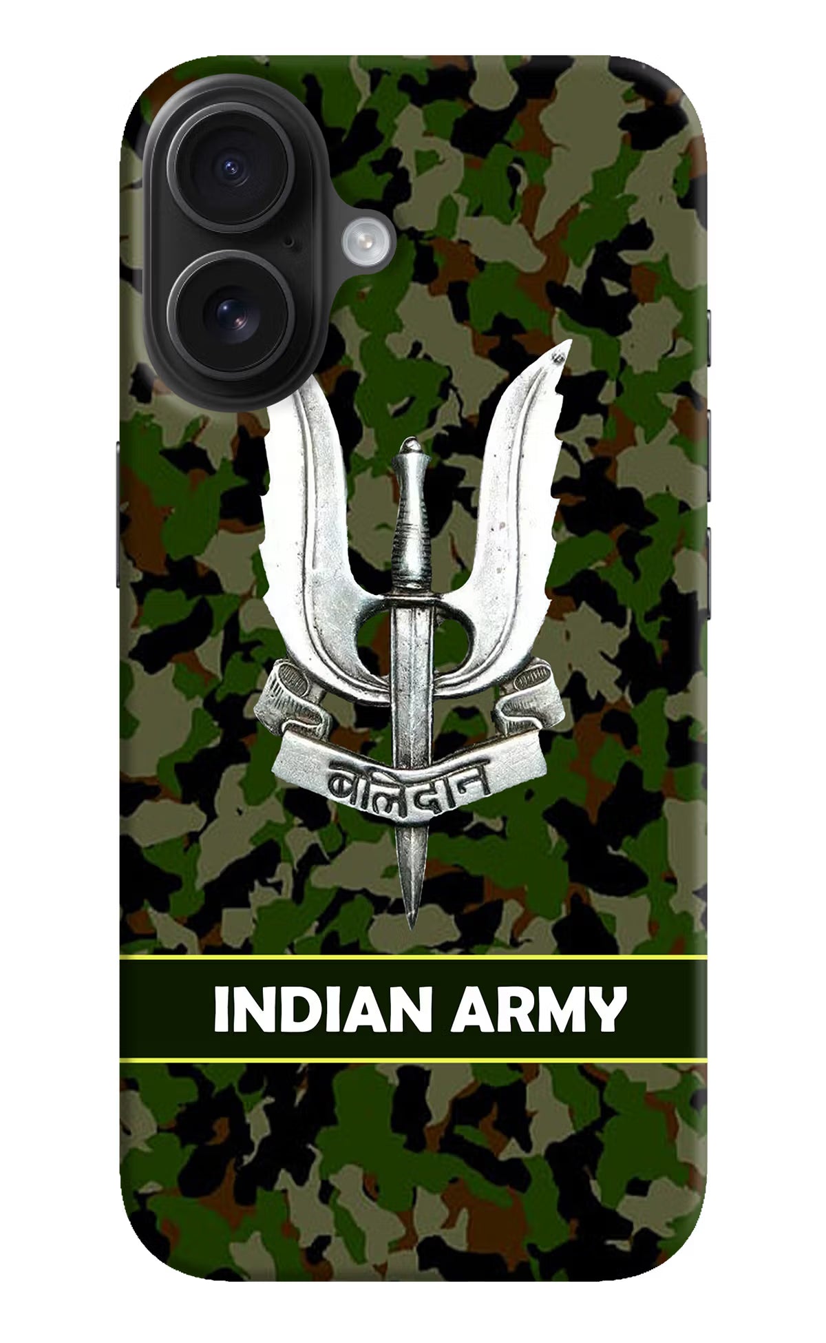 Balidan Indian Logo iPhone 16 Plus Hard Case Back Cover by Casekaro