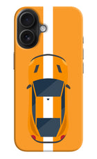 Highway Pursuit iPhone 16 Plus Hard Case Back Cover by Casekaro