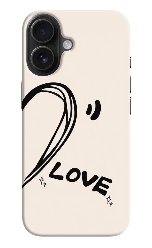 Soul Line iPhone 16 Plus Hard Case Back Cover by Casekaro