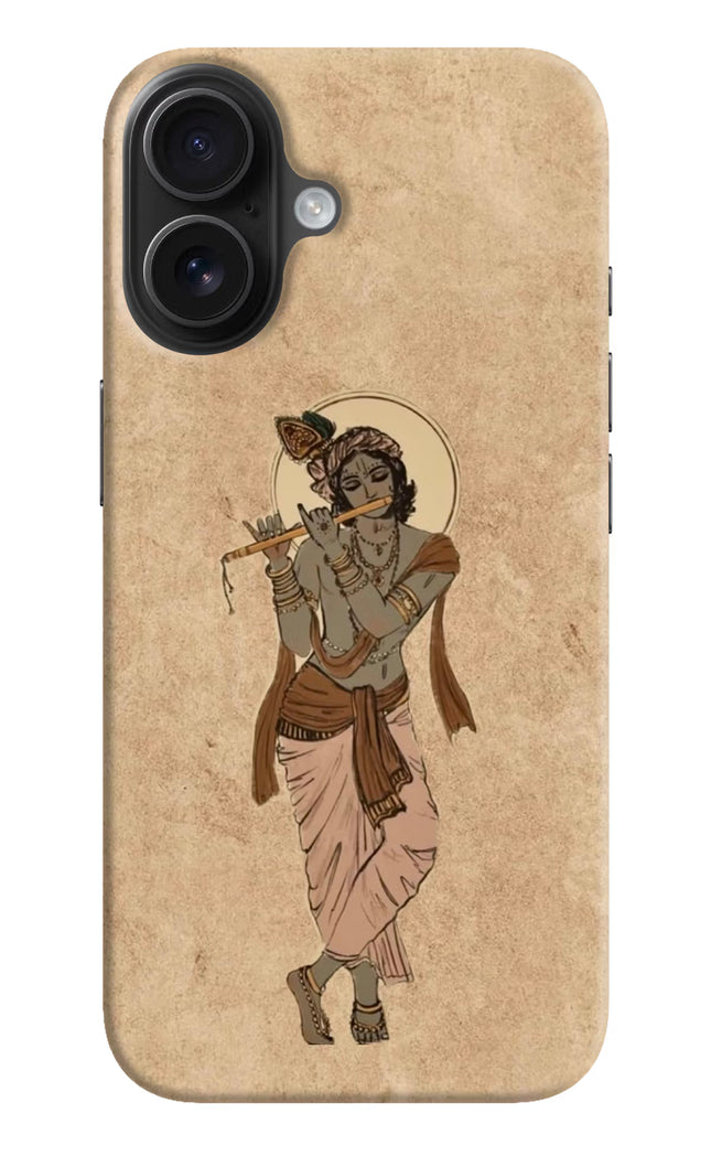 Krishna iPhone 16 Plus Hard Case Back Cover by Casekaro