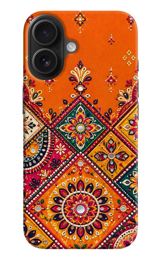 Kutch Glow iPhone 16 Plus Hard Case Back Cover by Casekaro