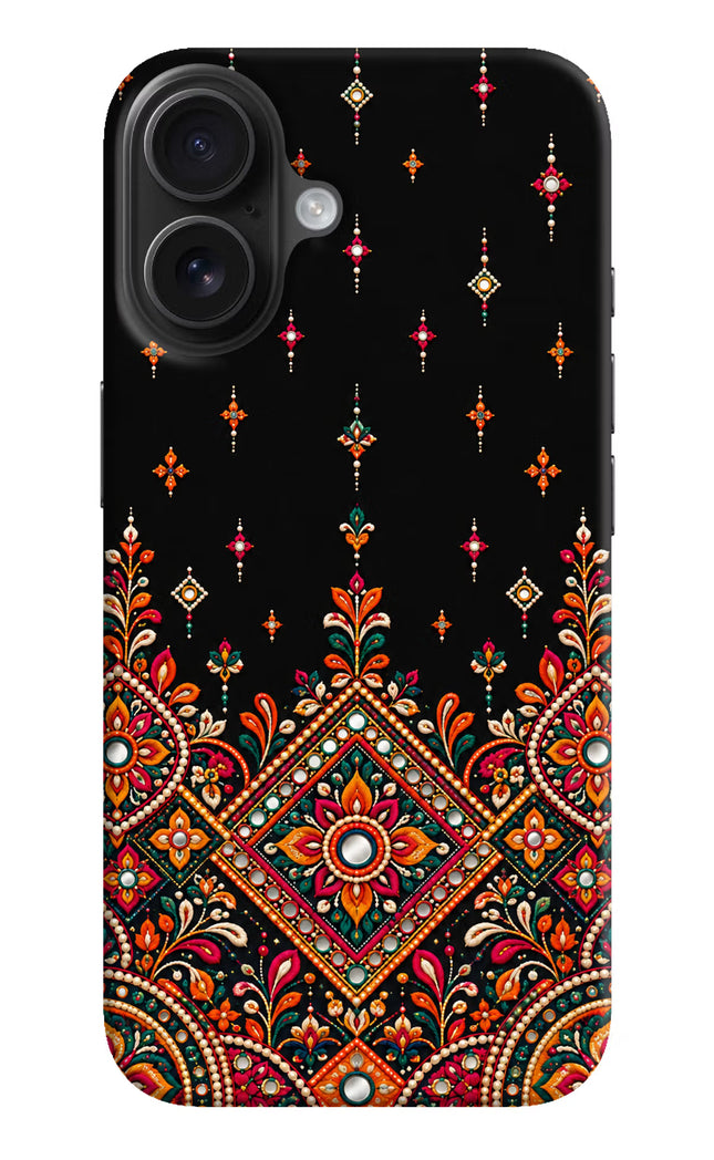 Noir Mehfil iPhone 16 Plus Hard Case Back Cover by Casekaro