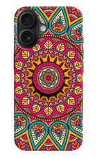 Mandala iPhone 16 Plus Pop Case by Casekaro