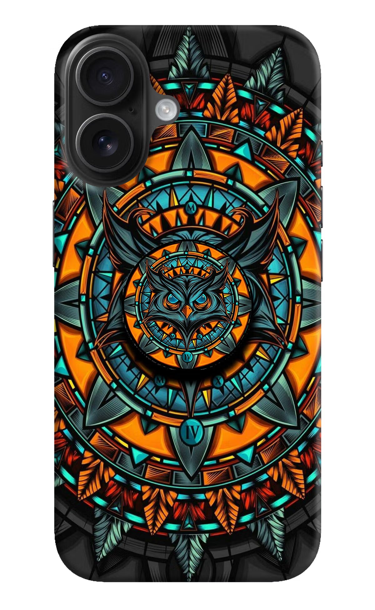 Angry Owl iPhone 16 Plus Pop Case by Casekaro