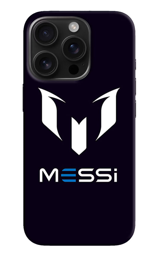 Messi Logo iPhone 16 Pro Max Hard Case Back Cover by Casekaro