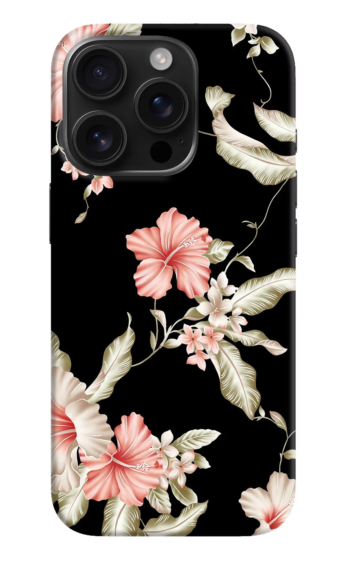 Flowers iPhone 16 Pro Max Hard Case Back Cover by Casekaro