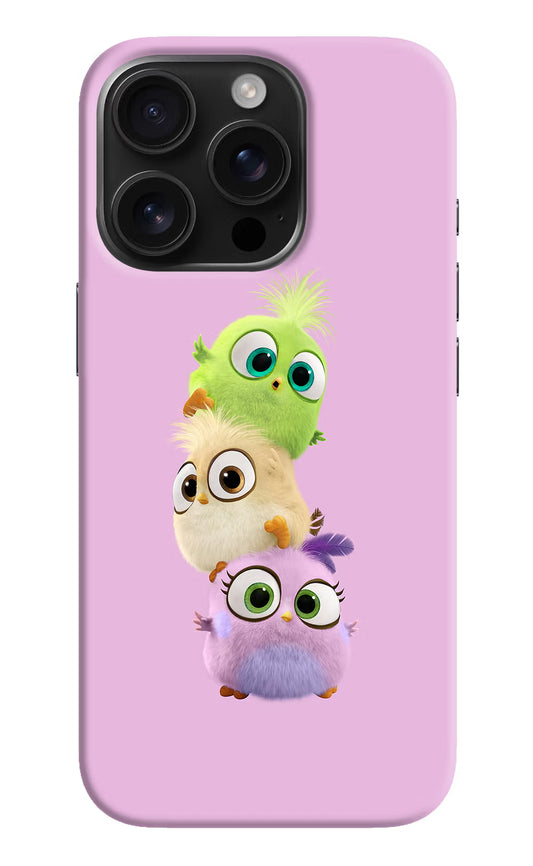 Cute Little Birds iPhone 16 Pro Max Hard Case Back Cover by Casekaro